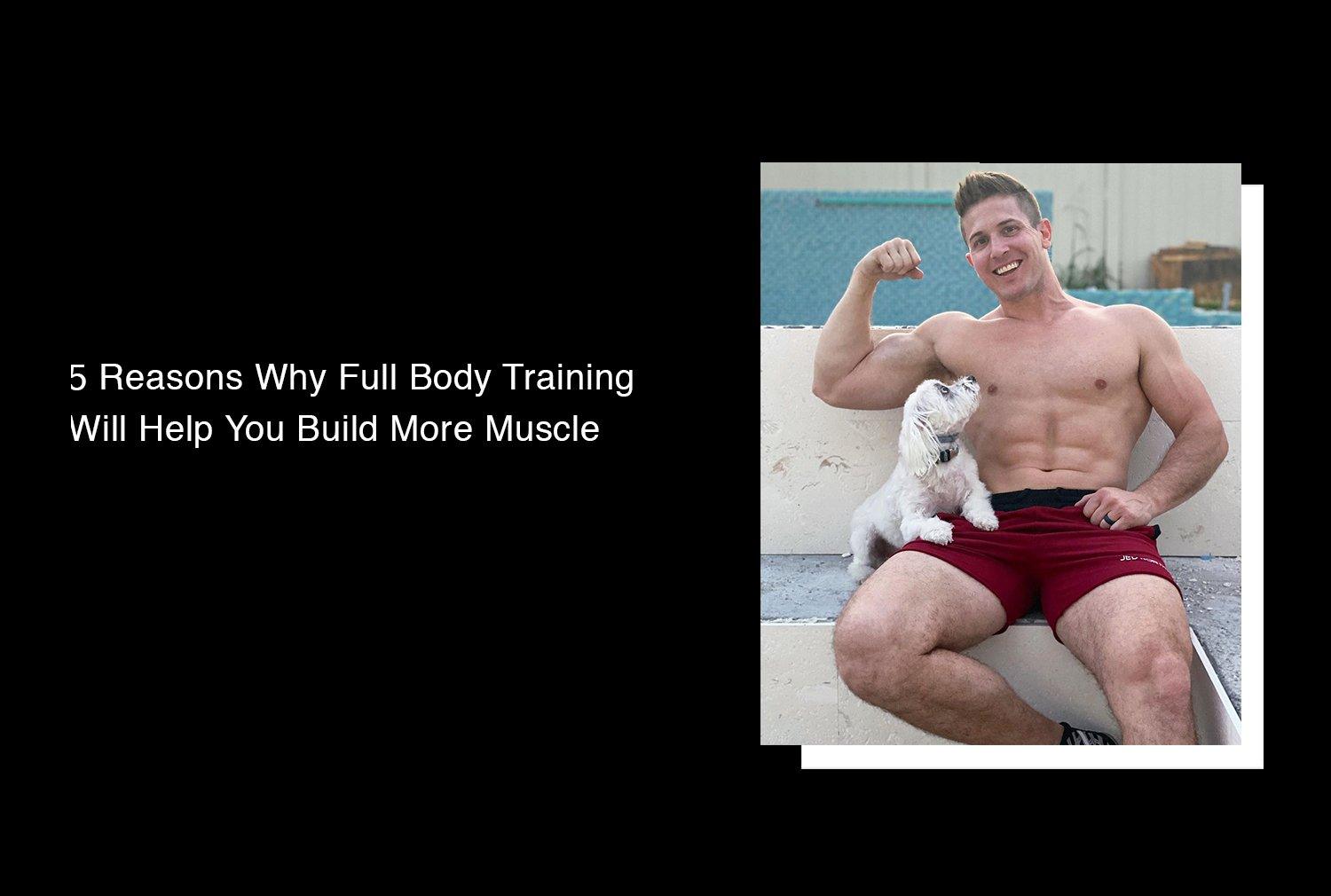 5 Reasons Why Full Body Training Will Help You Build More Muscle