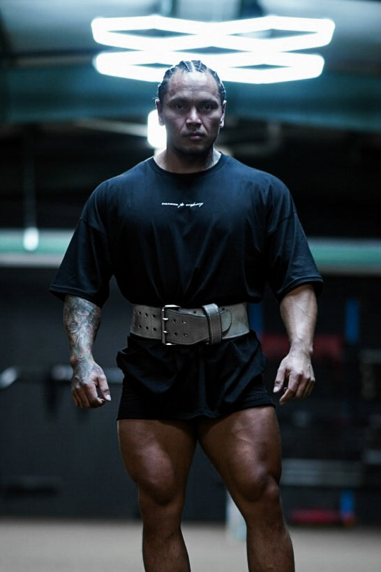 Energy Oversized T-Shirt - Menace Black