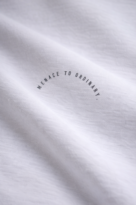 Energy Oversized T-Shirt - Gray Menace to Ordinary