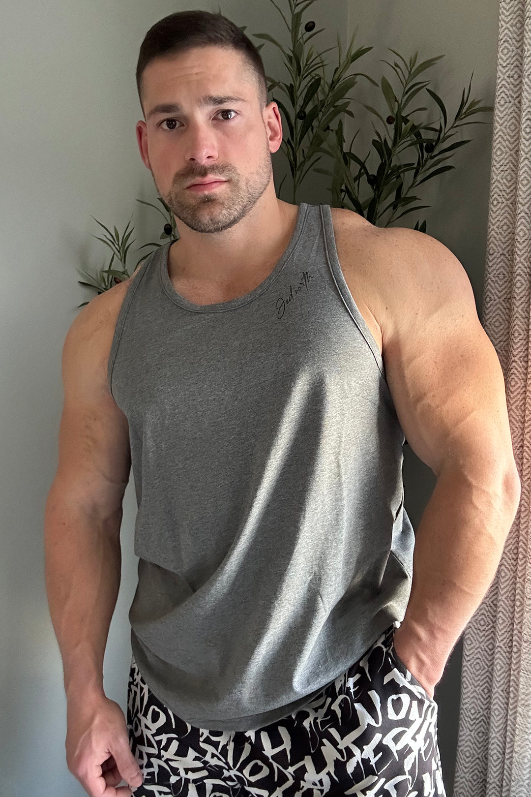 Cotton Training Stringer - Heather Gray