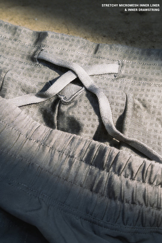 9" Air-Form 2-in-1 Athletic Shorts - Gray