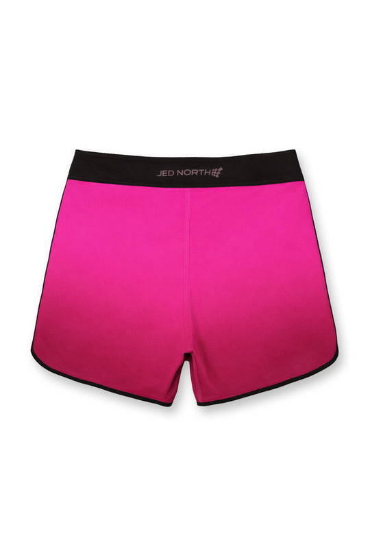 Men's Physique Board Shorts - Electric Crimson