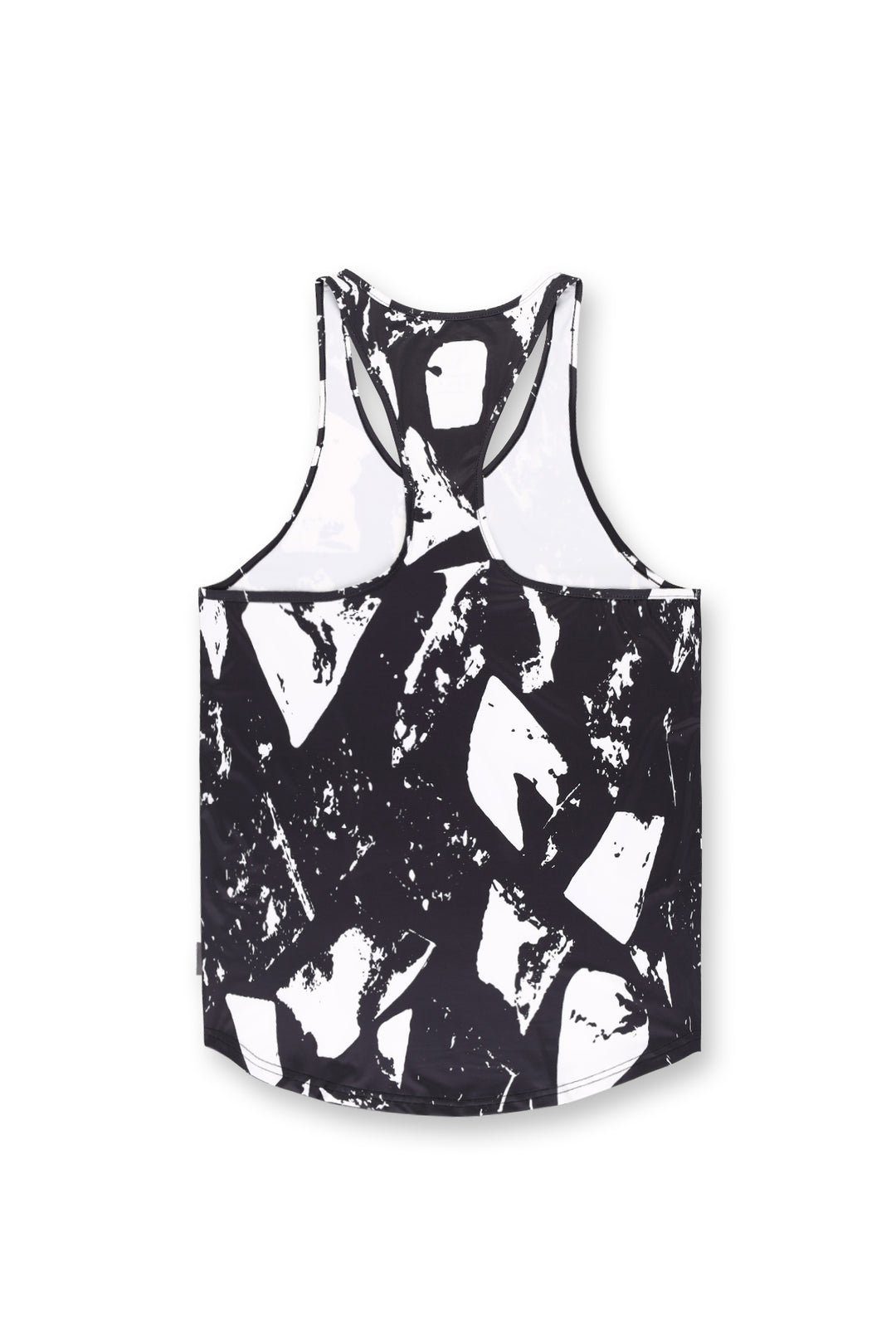 Graphic Muscle Stringer - Abstract Black