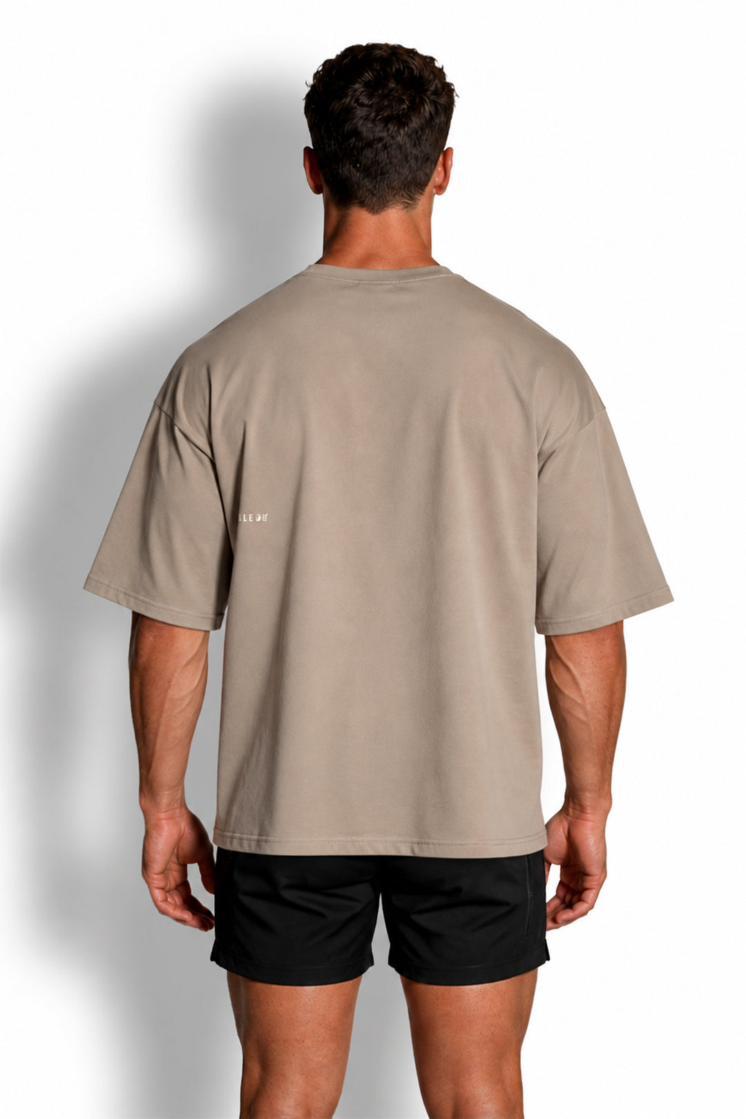 Energy Oversized T-Shirt - Humble Logo Stone Gray