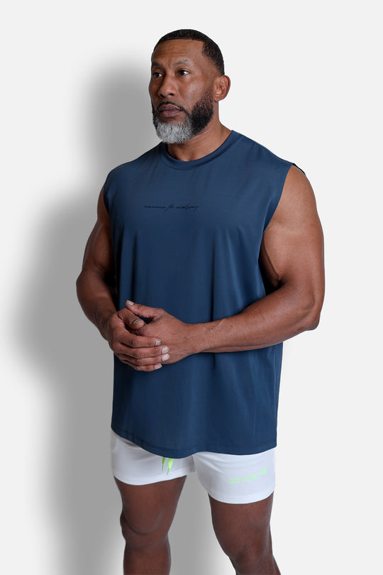 JN Active Muscle Tee - Navy Blue