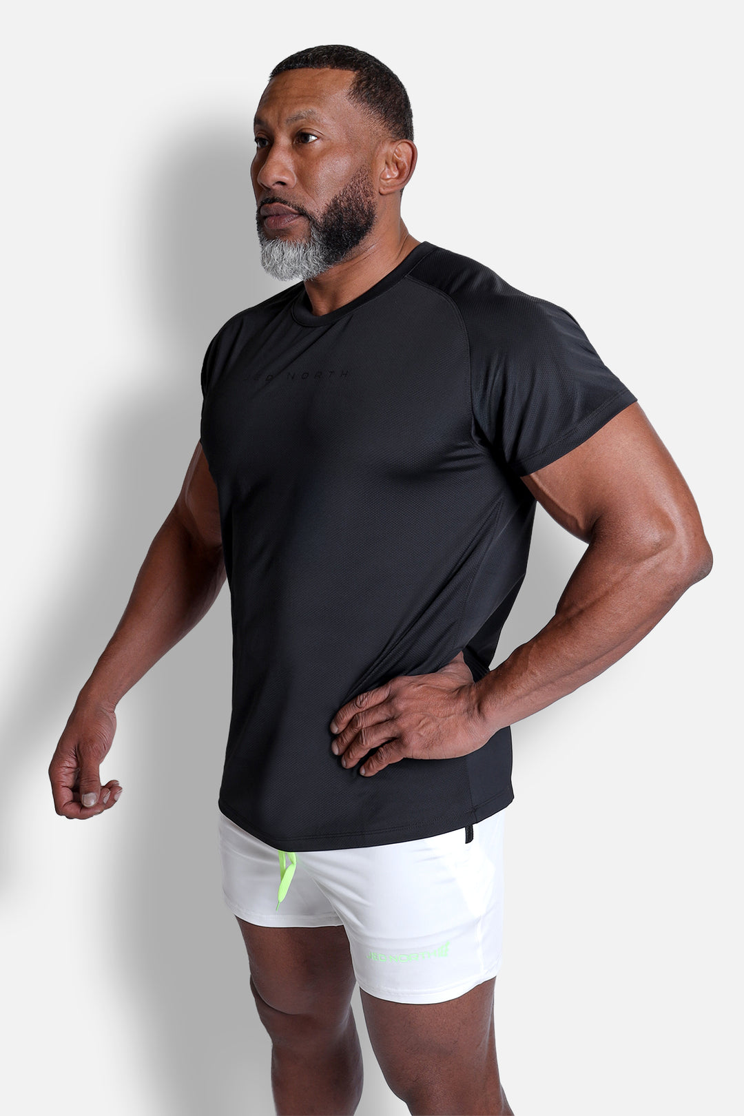 Short Sleeve Training Tee - Black
