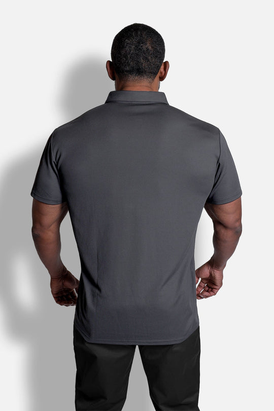 Fast-Dry Polo T-Shirt - Dark Gray
