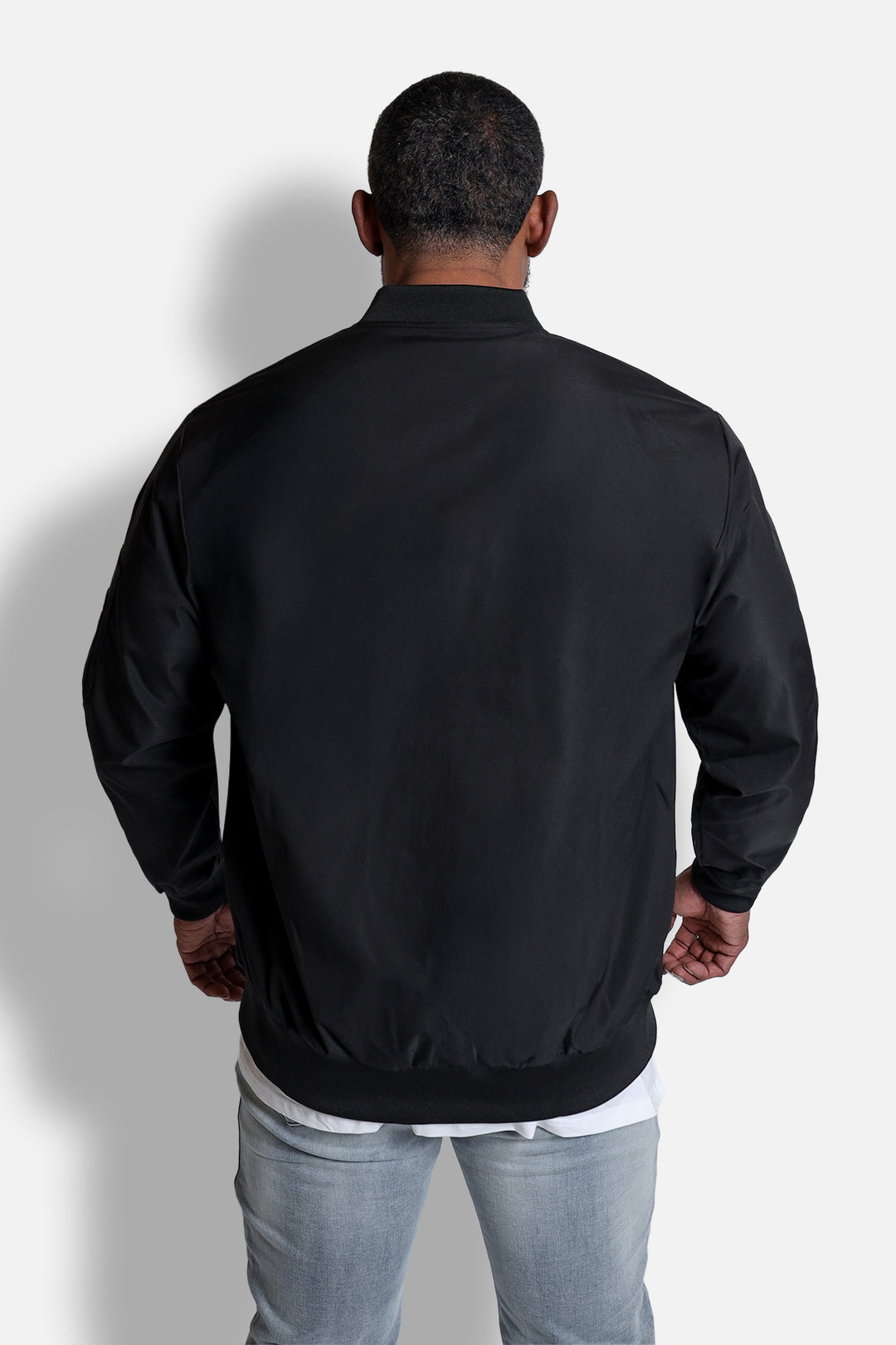 Northbound Water Resistant Bomber Jacket - Black