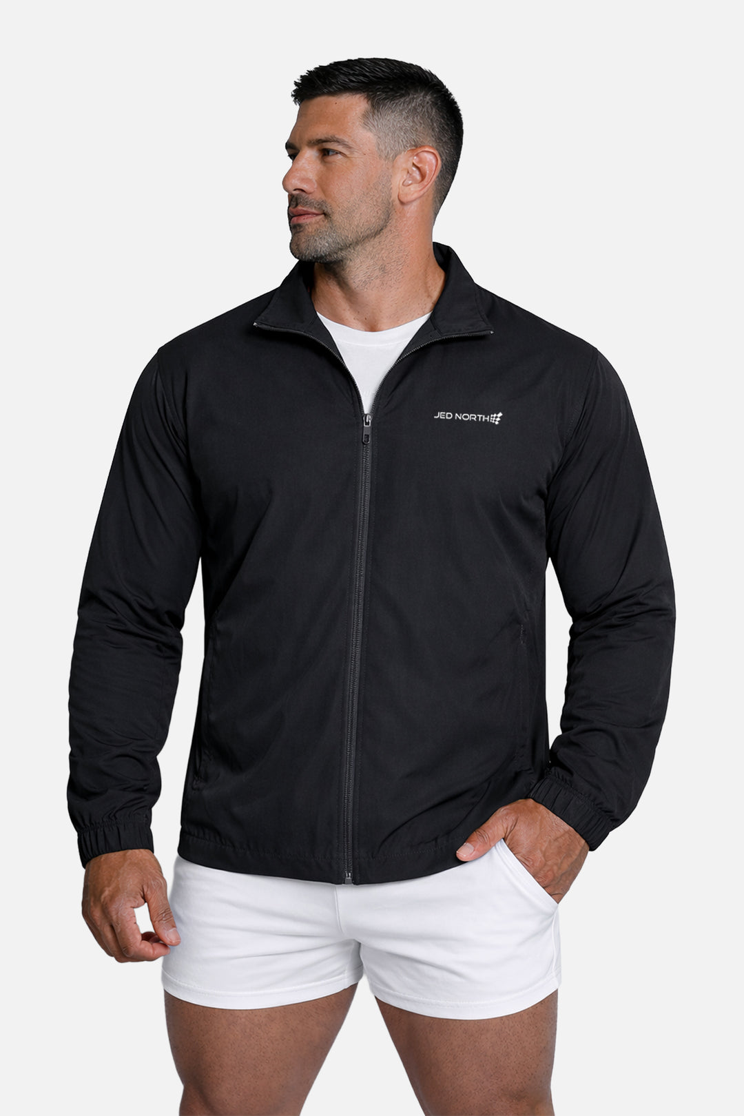 Full-Zip Training Jacket - Black