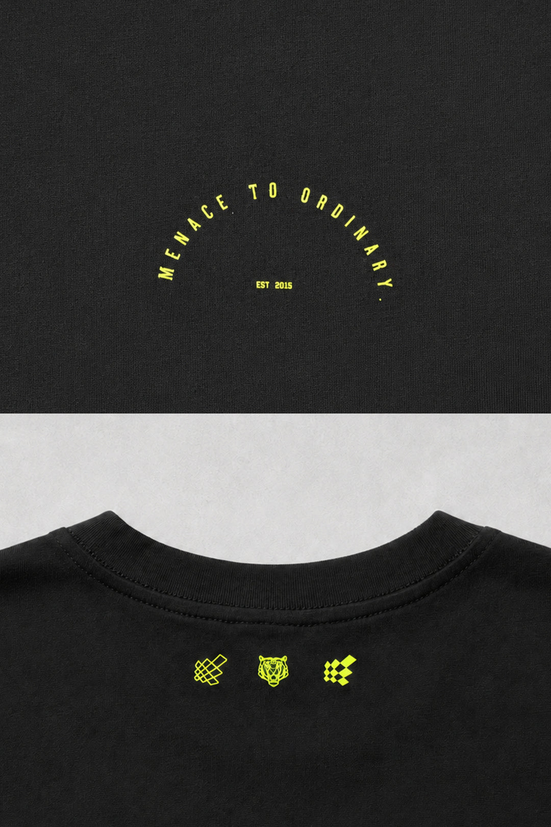 Back to Basics Casual Tee - Jet Black