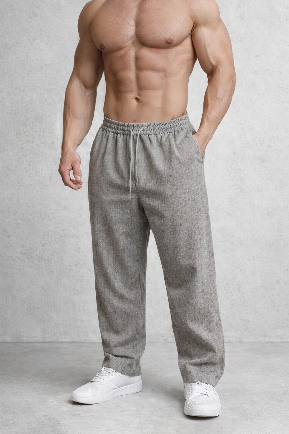 Athletic Dress Pants - Gray