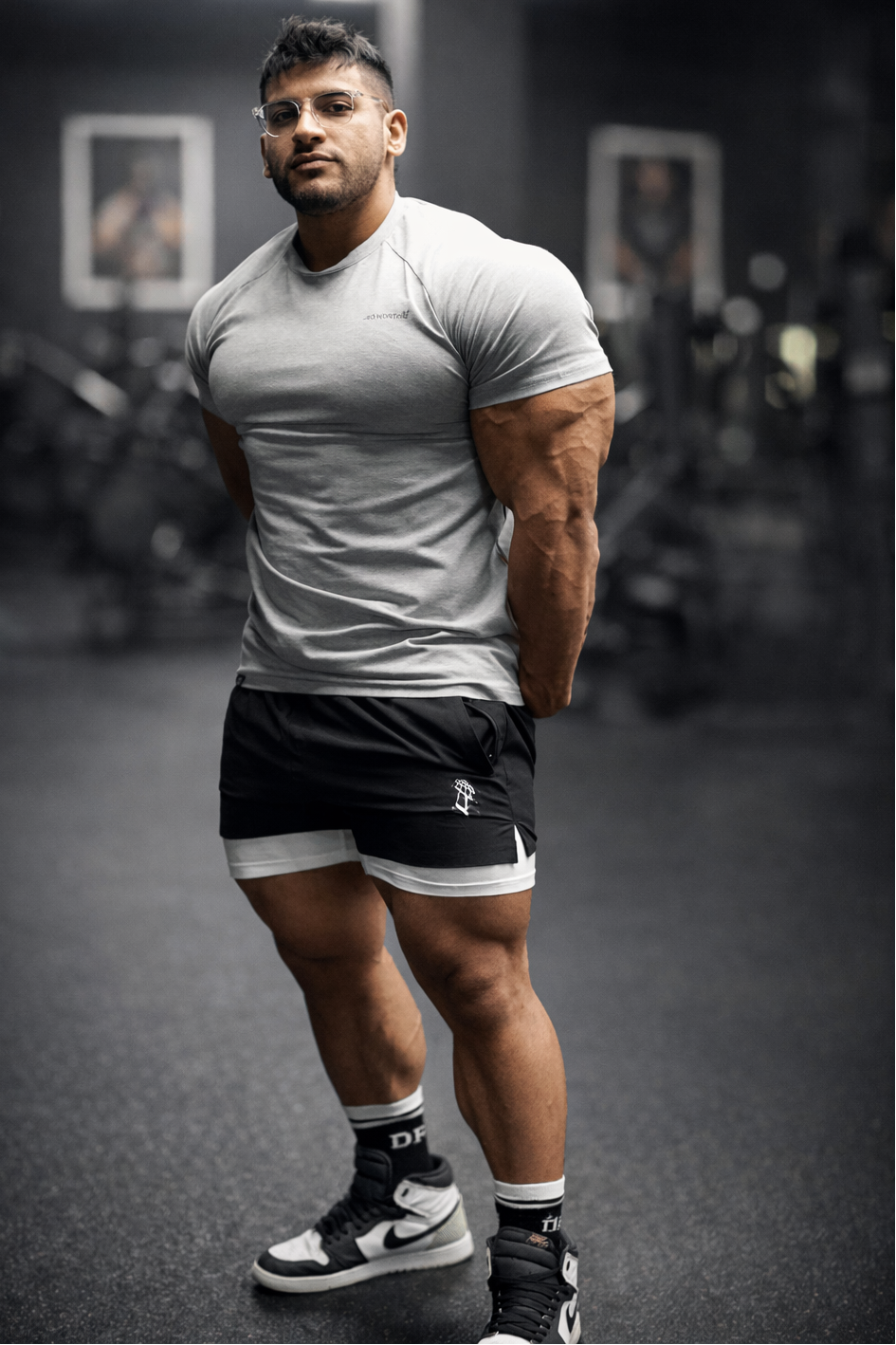 Titan 2.0 Muscle-Fit T-Shirt - Heather Gray