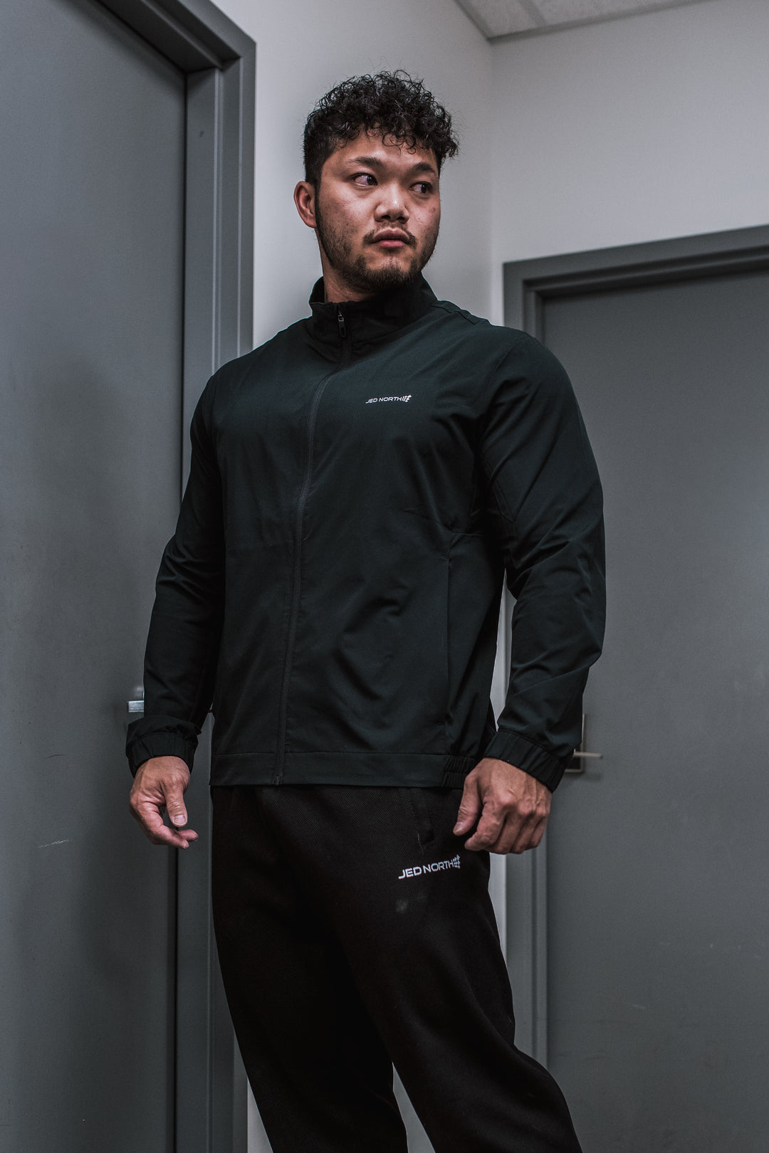 Full-Zip Training Jacket - Black